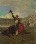 Mariano Fortuny y Marsal The Bull-Fighters Salute France oil painting artist